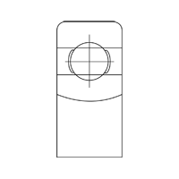 Picture of CAD drawing of spherical bores added